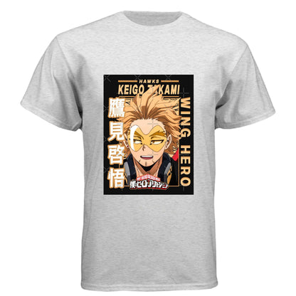 Hawks Keigo Takami T-Shirt | My Hero Academia Wing Hero Premium Triblend Tee