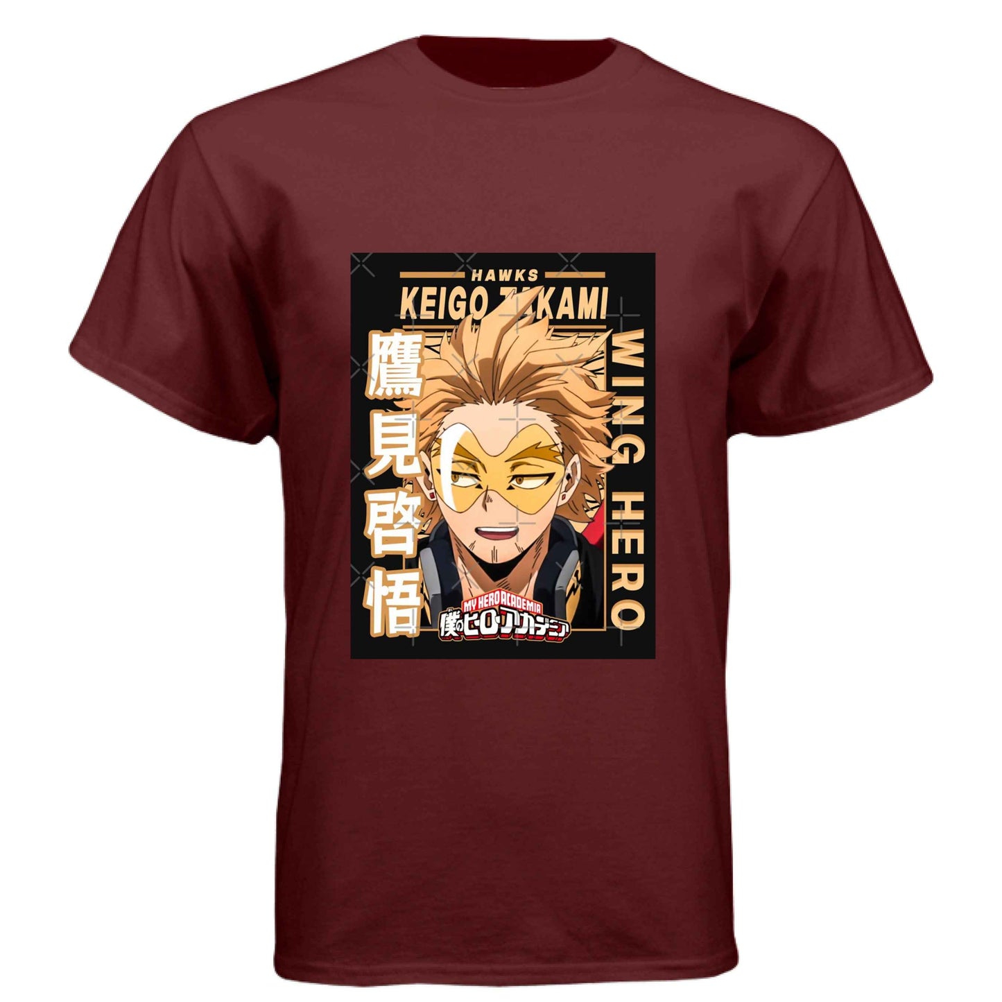 Hawks Keigo Takami T-Shirt | My Hero Academia Wing Hero Premium Triblend Tee