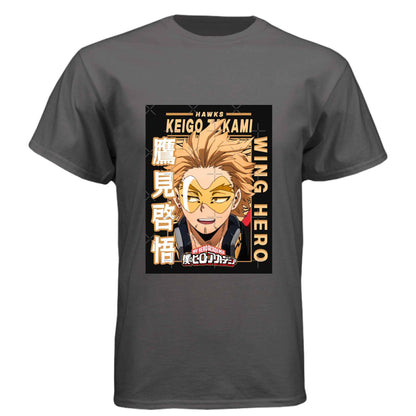 Hawks Keigo Takami T-Shirt | My Hero Academia Wing Hero Premium Triblend Tee