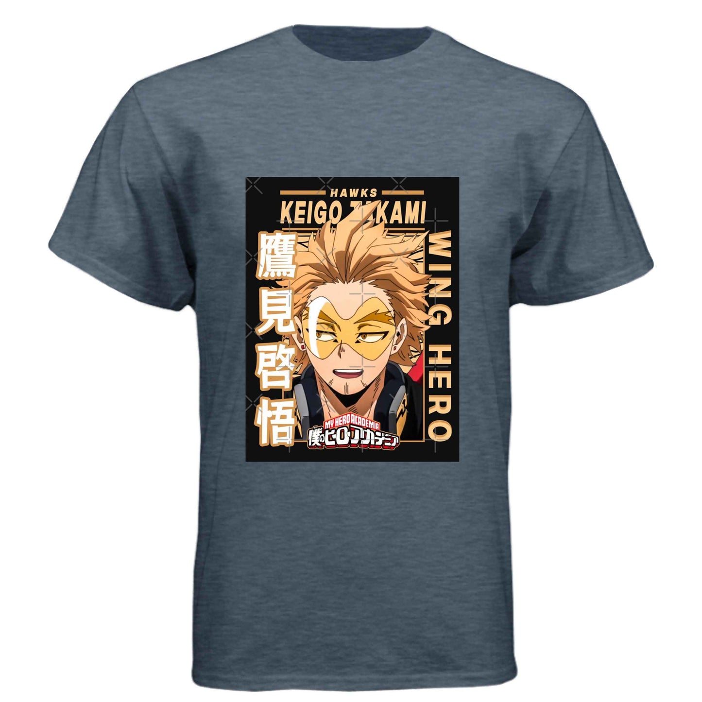 Hawks Keigo Takami T-Shirt | My Hero Academia Wing Hero Premium Triblend Tee
