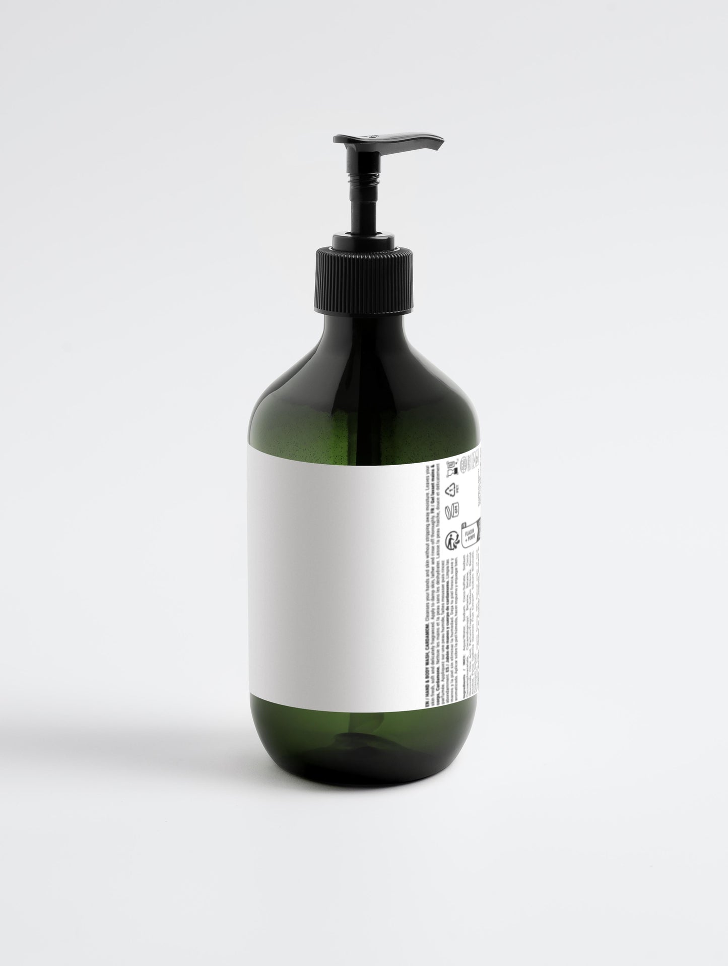 Hand & Body Wash with Ginger & Smoky Cardamom - Hydrating Betaine Formula